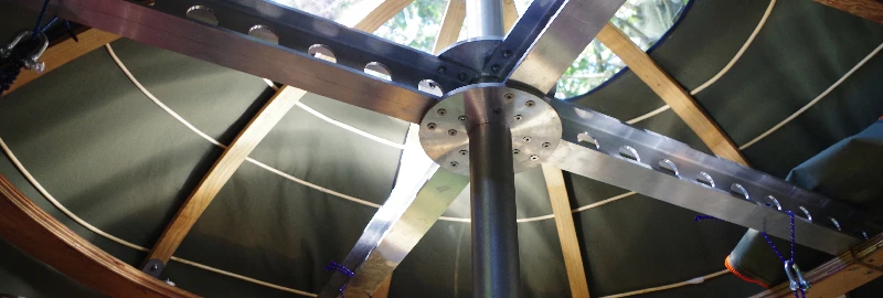 A standard Tree Tent with rigging starts at £8,000 (almost US$13,000) plus taxes