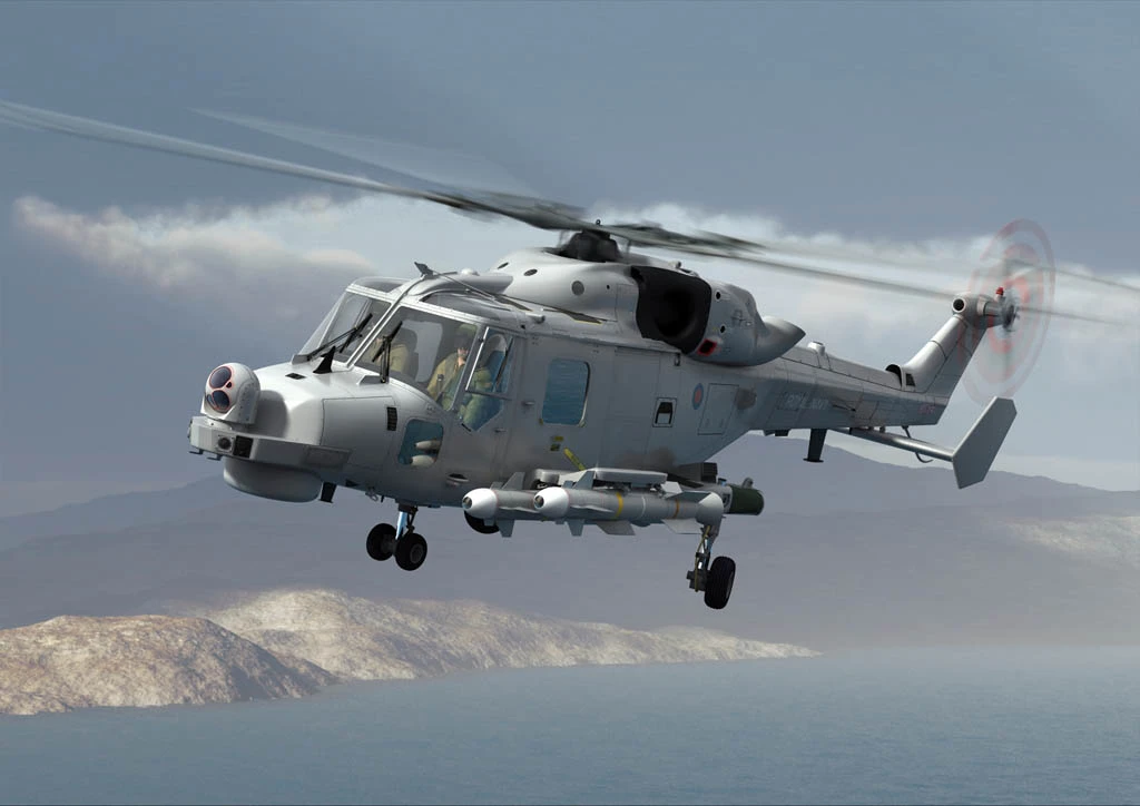 Wildcat carries advanced sensors including 360 degree electro-optics (Images: Ministry of Defence)