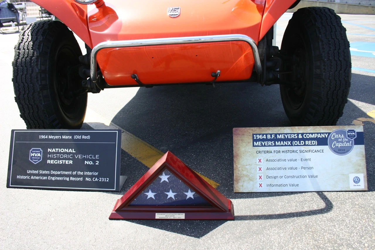Old Red was the second vehicle welcomed to the National Historic Vehicle Register