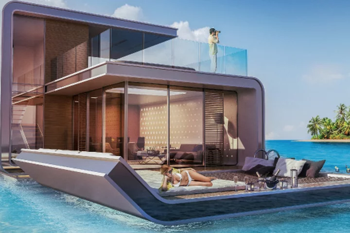 Work will start on the luxury floating homes in the second half of 2015, with the first villas scheduled for completion some time in 2016