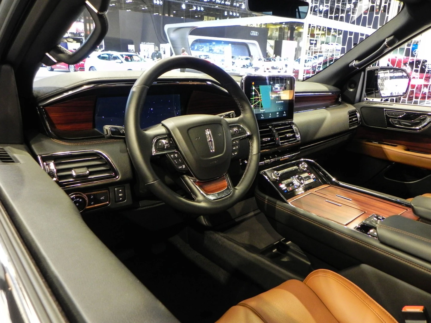 Luxurious fittings equal to anything Matthew McConaughey might want are found inside the Lincoln Navigator