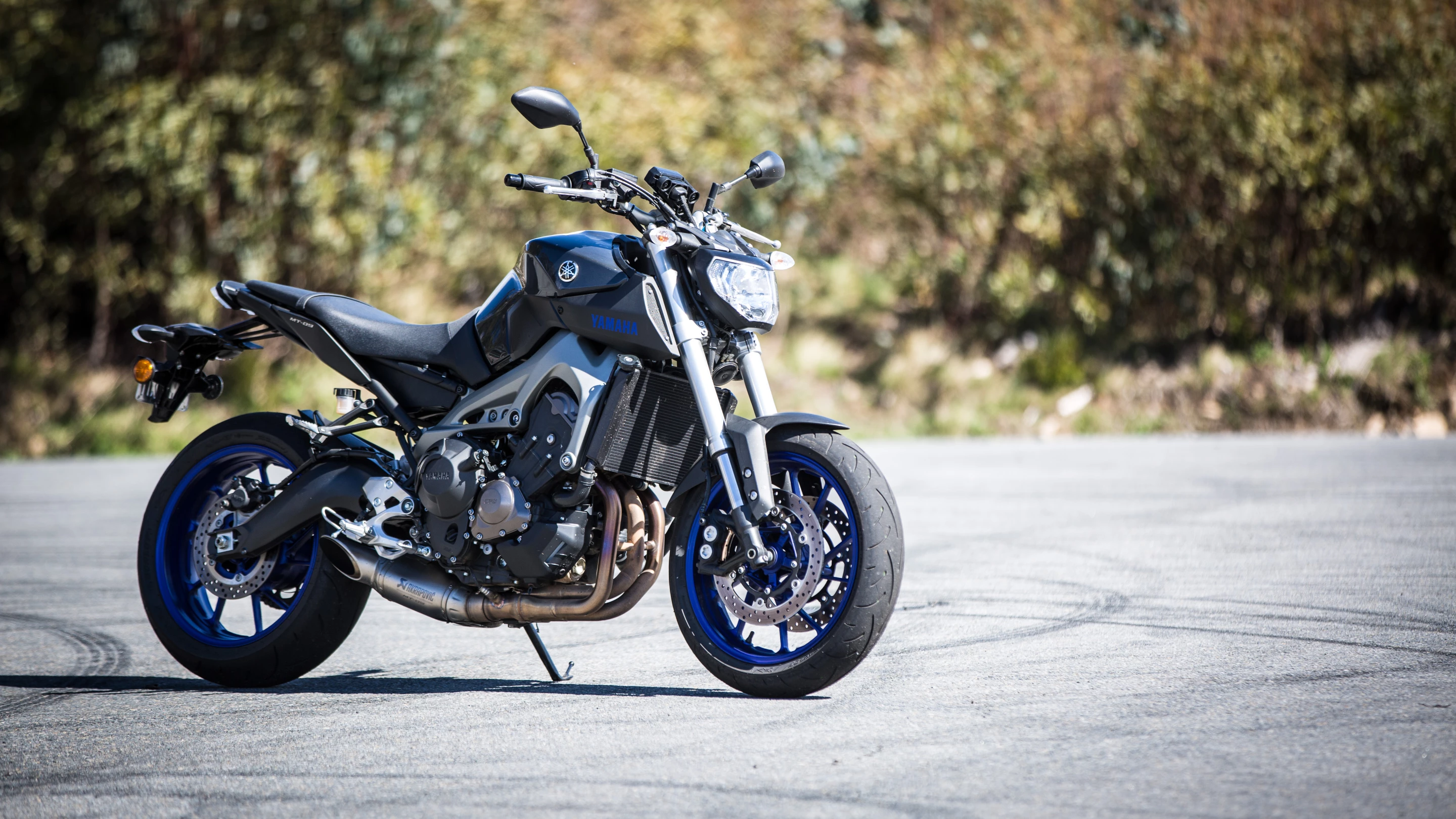 Yamaha's MT-09 (or FZ-09 in the USA) (Photo: Loz Blain)