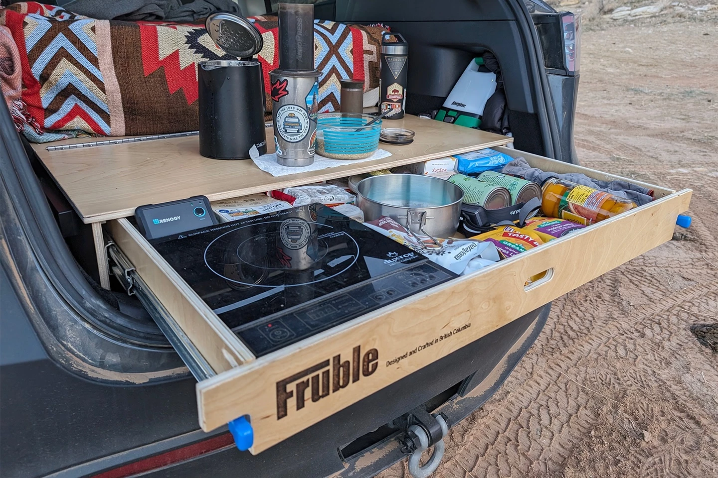 Although it's 40% lower than its predecessor, the Camper Kit Lite still holds a lot gear – plus it incorporates an optional sleeping platform