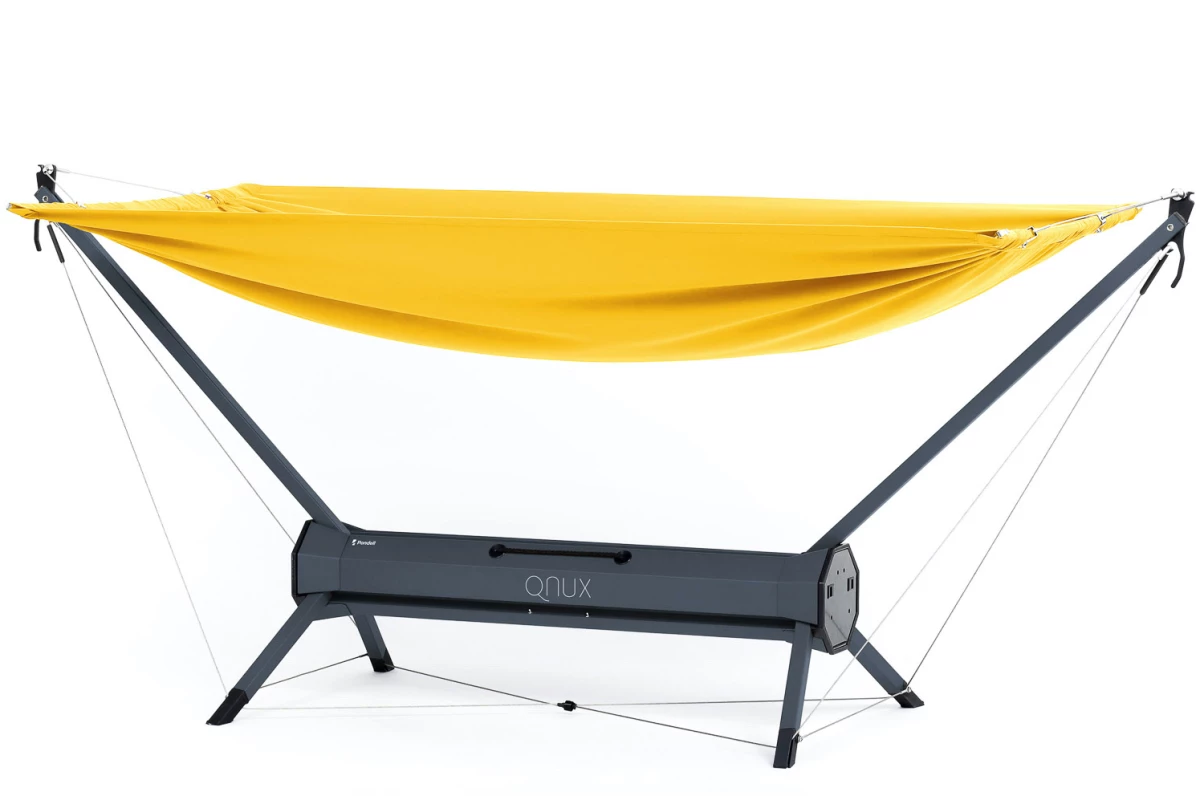 The QNUX hammock is presently on Kickstarter