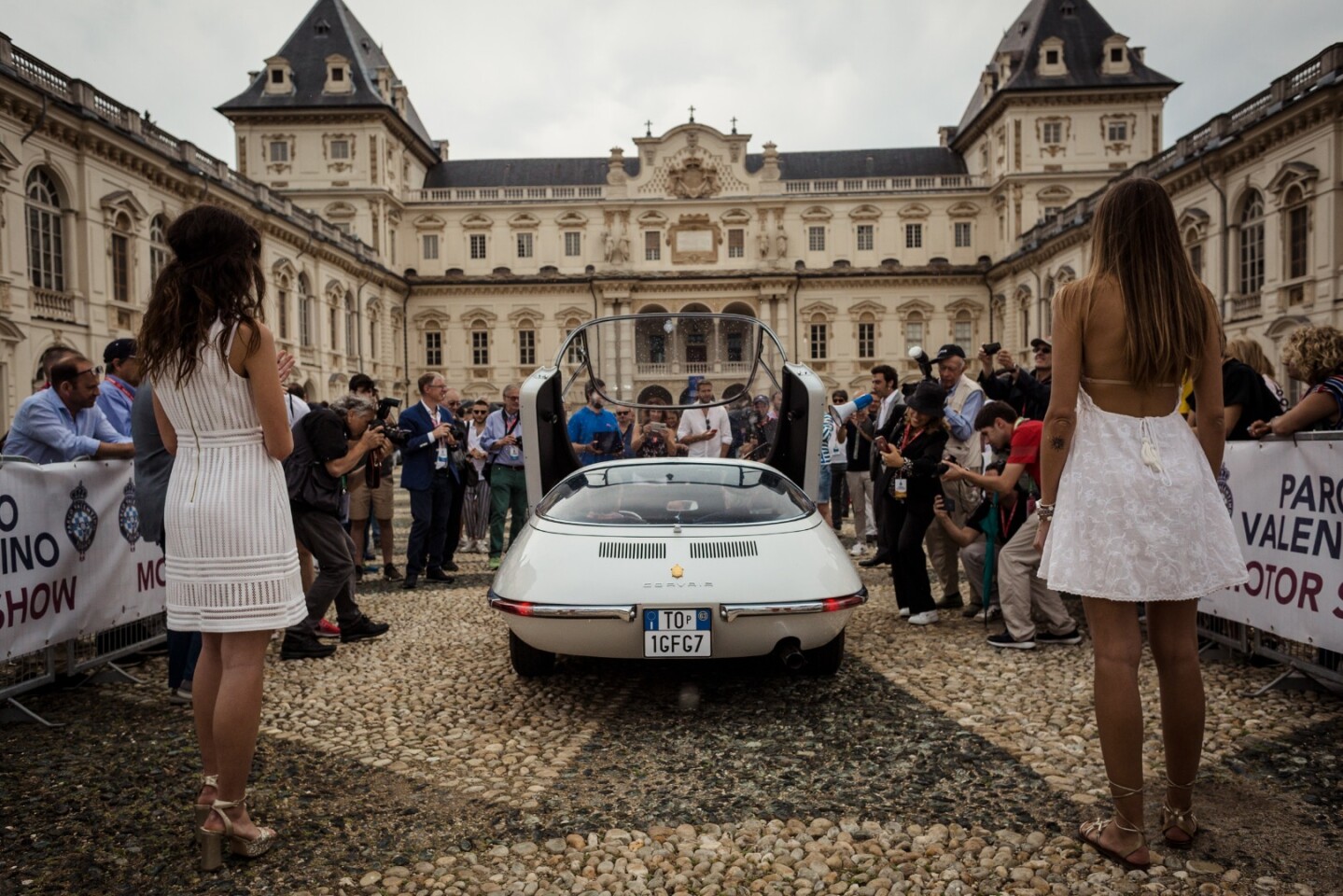 Giorgetto Giugiaro's 1963 Chevrolet Corvair Testudo, winner of the 'Questione di Stile' class