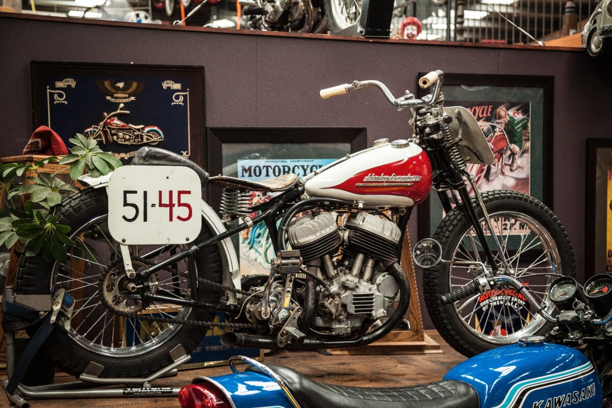 1951 Harley Davidson WR - flat track race bike
