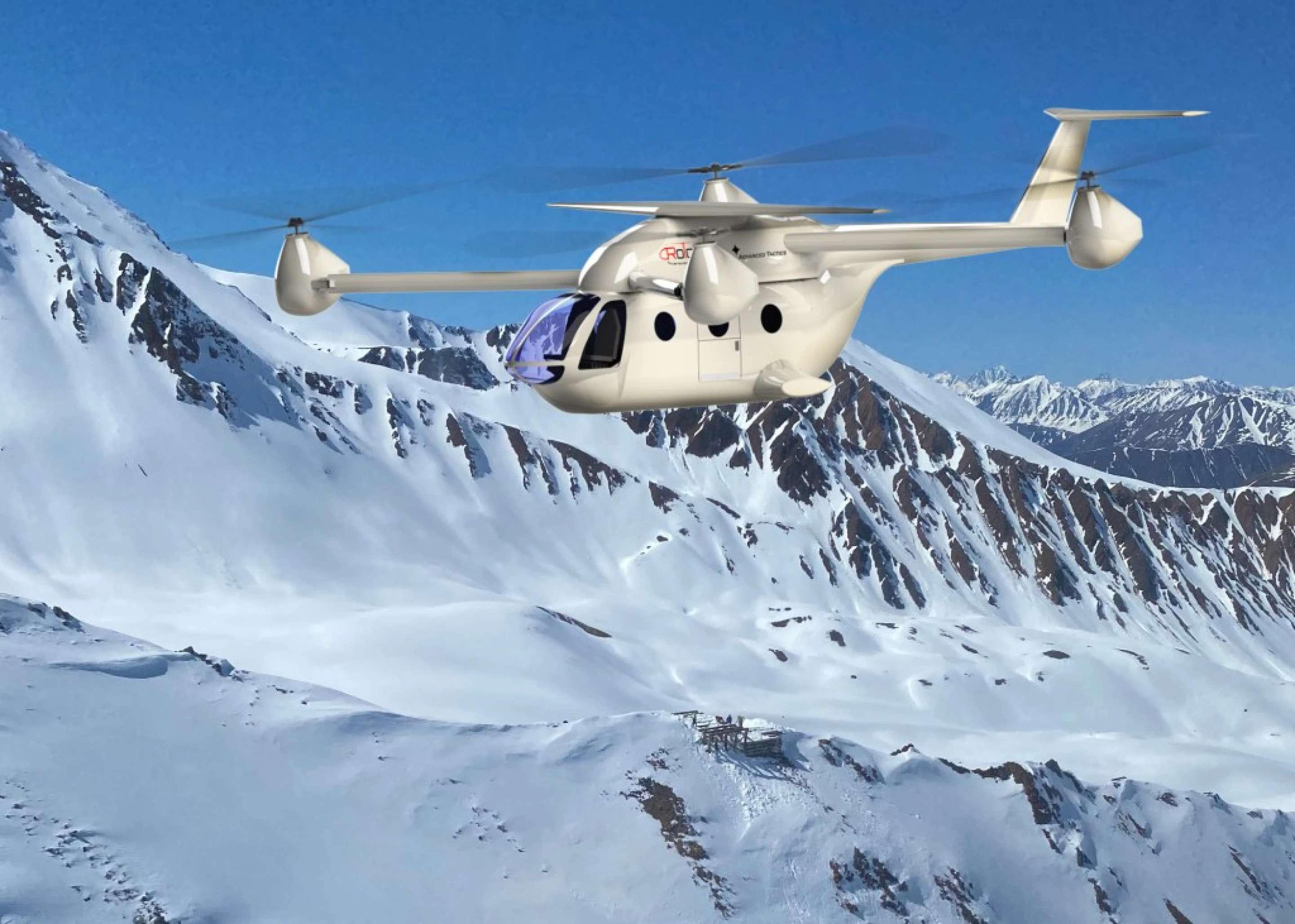 Evtol Rotor Rotation Rotor X's quad-rotor eVTOL promises extreme efficiency and autorotation