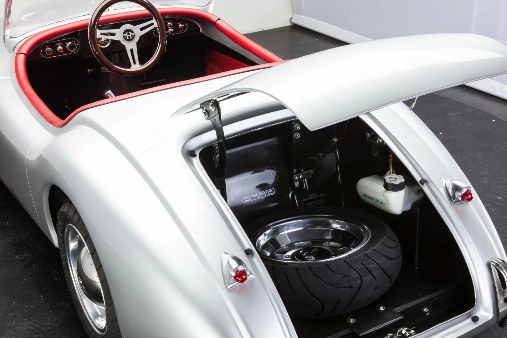 The ex-factory retail prices for the XK120 is £7,999, US$12,399 or €11,299 depending on the customer 's preferred currency, with shipping costs on top of that