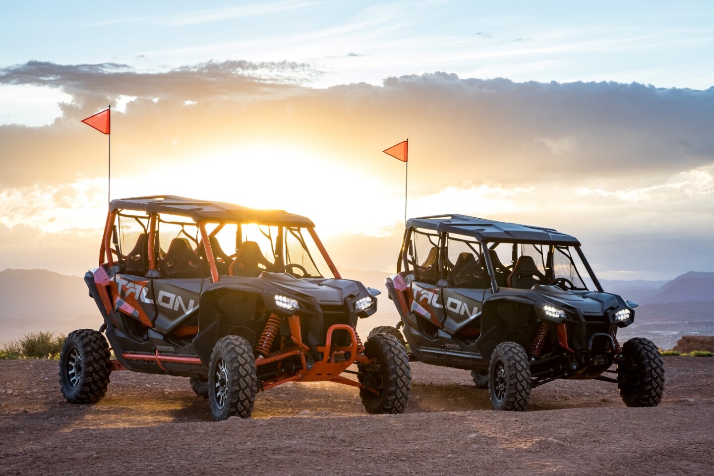 The new Talon 1000X-4 UTVs now offer stadium seating in the rear