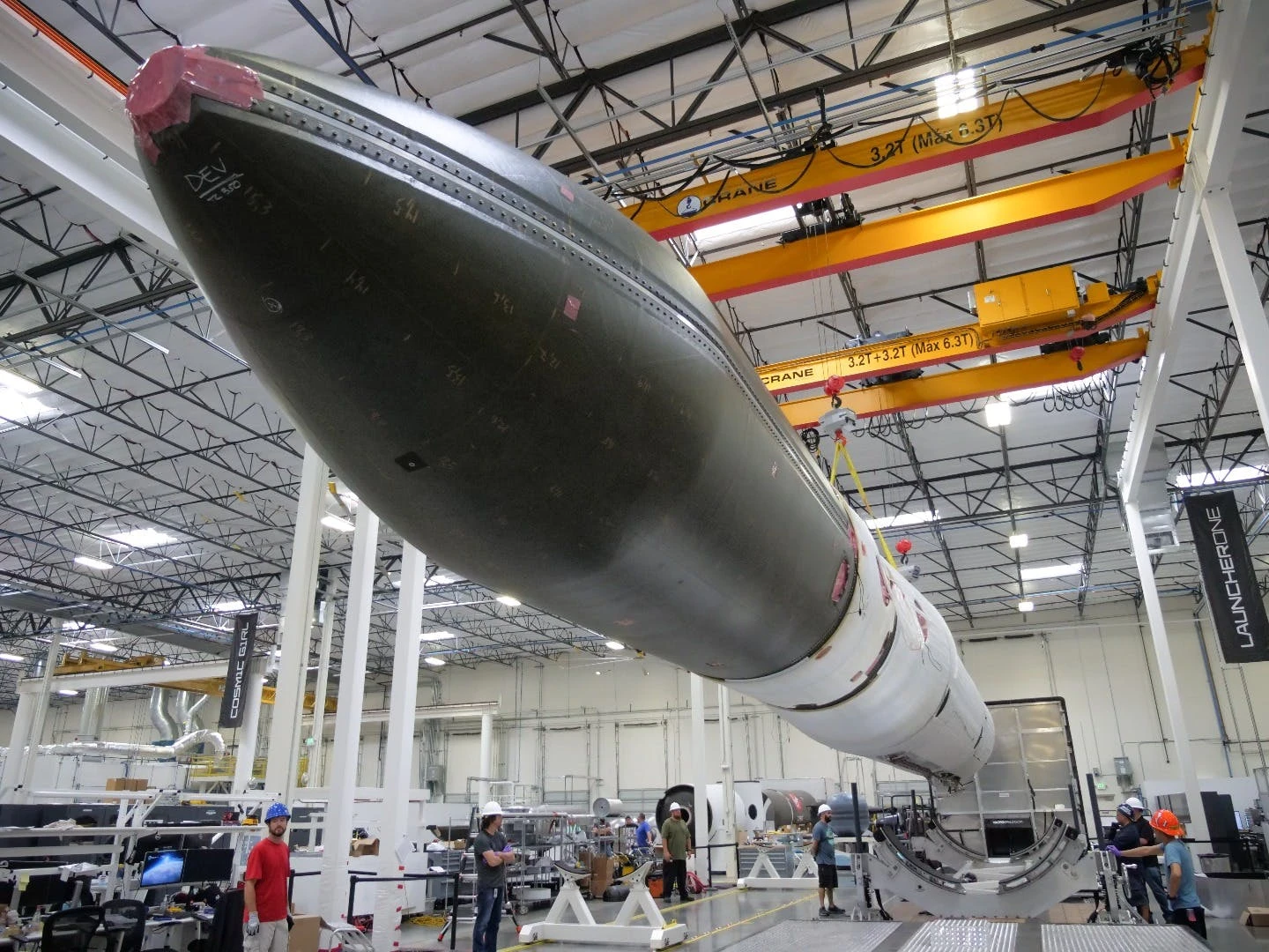 Virgin Orbit's LauncherOne rocket under development