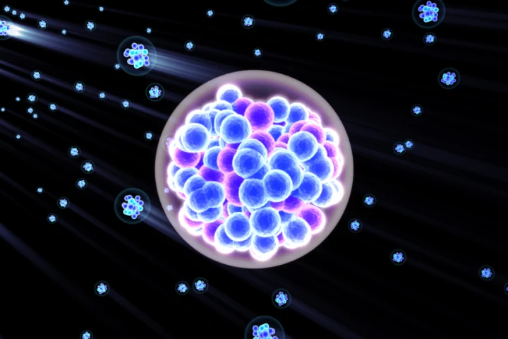 Illustration of the newly created element 117 (Image: Kwei-Yu Chu/LLNL)