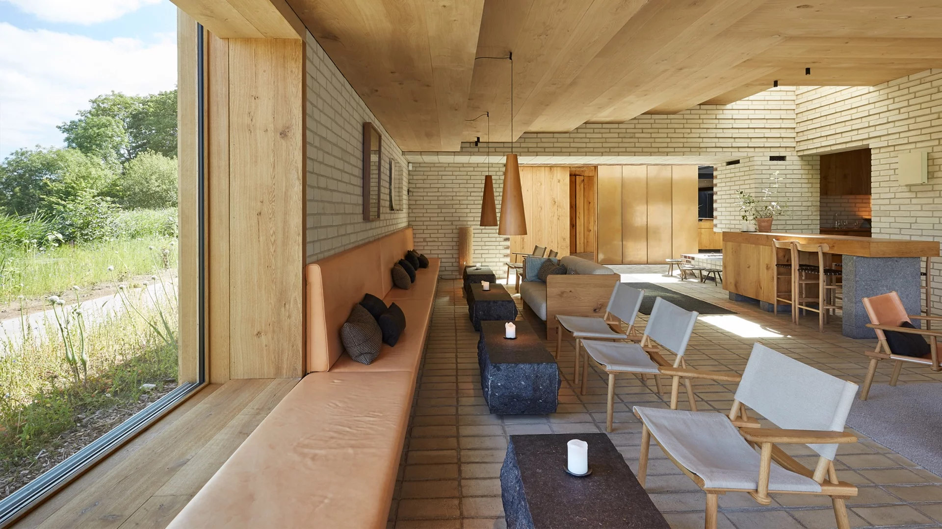 BIG has masterfully transformed the site into 11 buildings arranged around a central kitchen