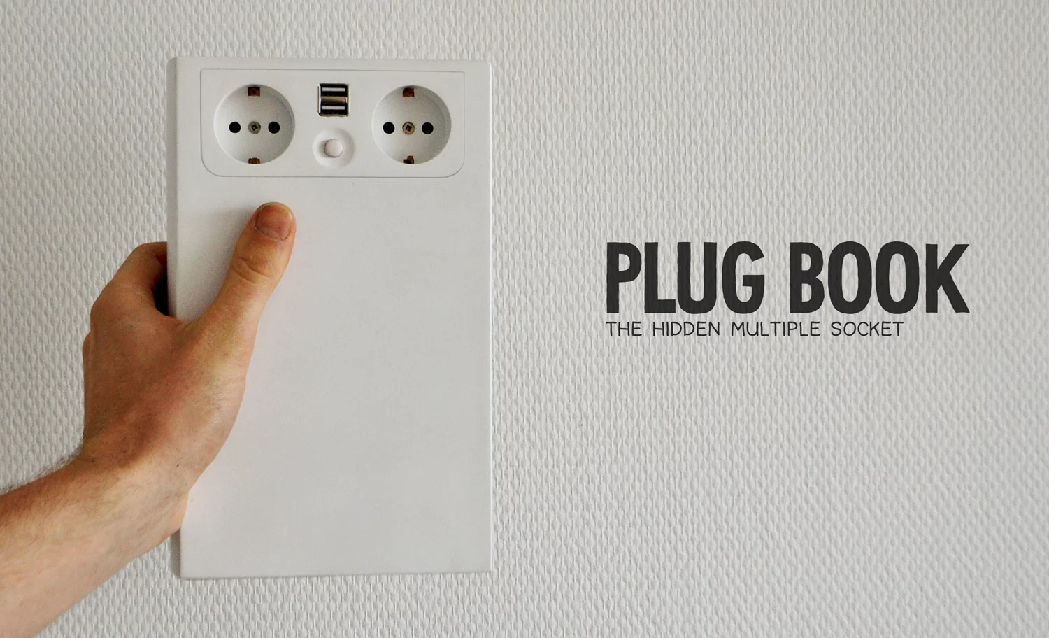 PlugBook boasts two power sockets and two 2-amp USB sockets for recharging you phone or other gadgets