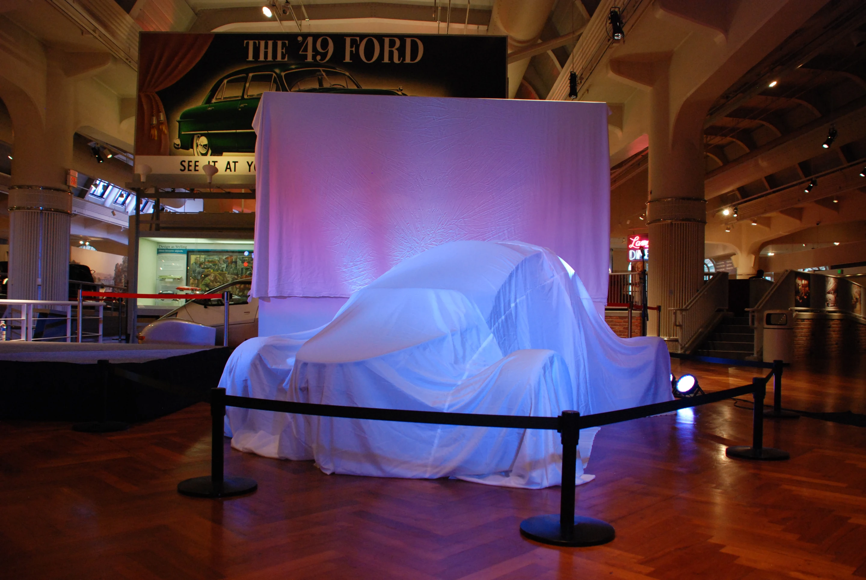 New VLC rolling-chassis prior to the unveiling at The Henry Ford Museum