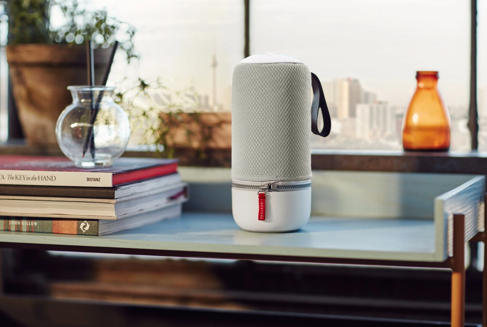 The new Libratone Zipp speakers can play individually or as part of multi-room audio through the SoundSpaces link in the mobile app