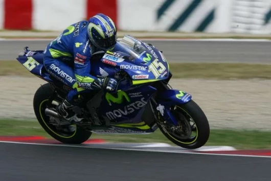 Gibernau rode as well as any mortal could have - it's almost sad to see him finish second.