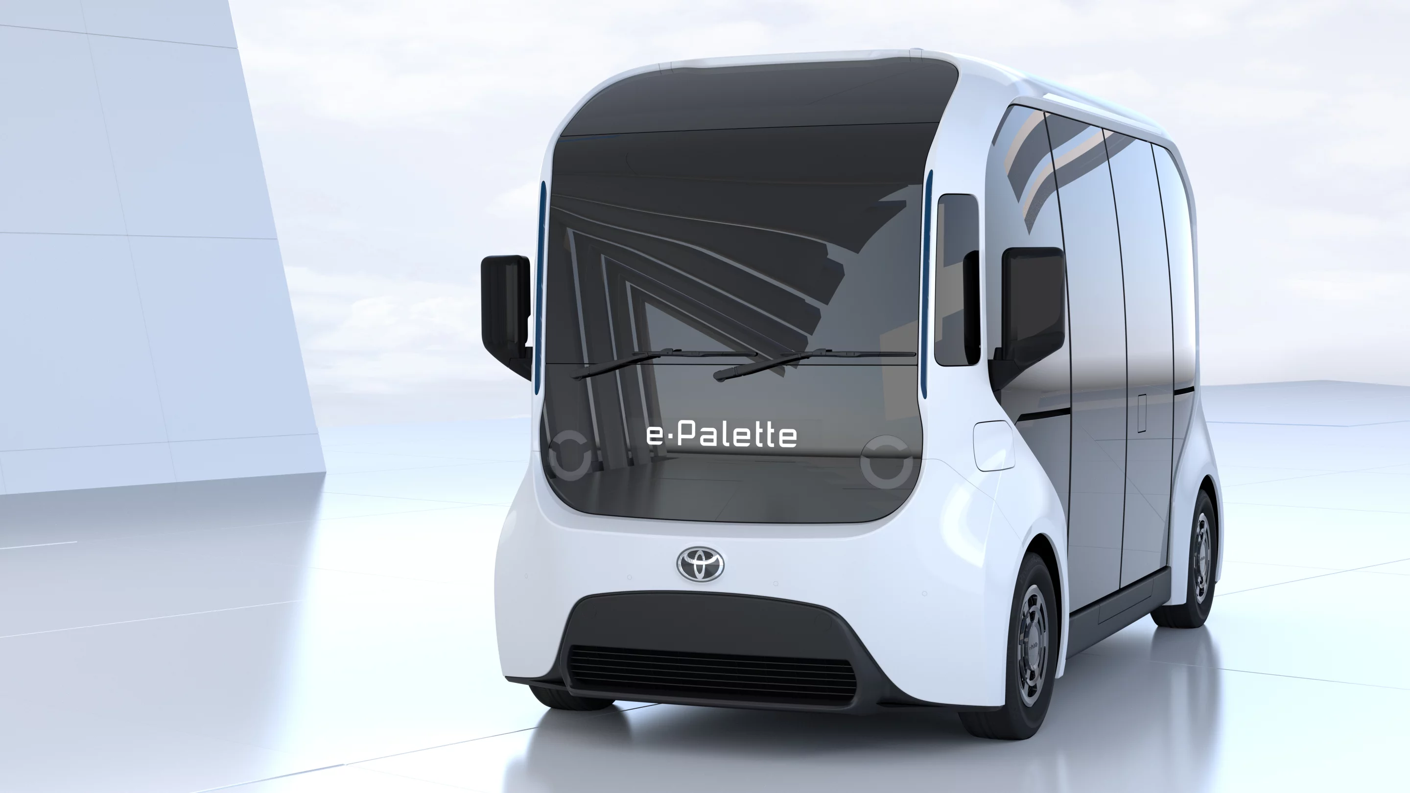 Shown as a concept at CES 2018, the e-Palette is another Toyota electric vehicle, a cargo- and people-moving commercial pod