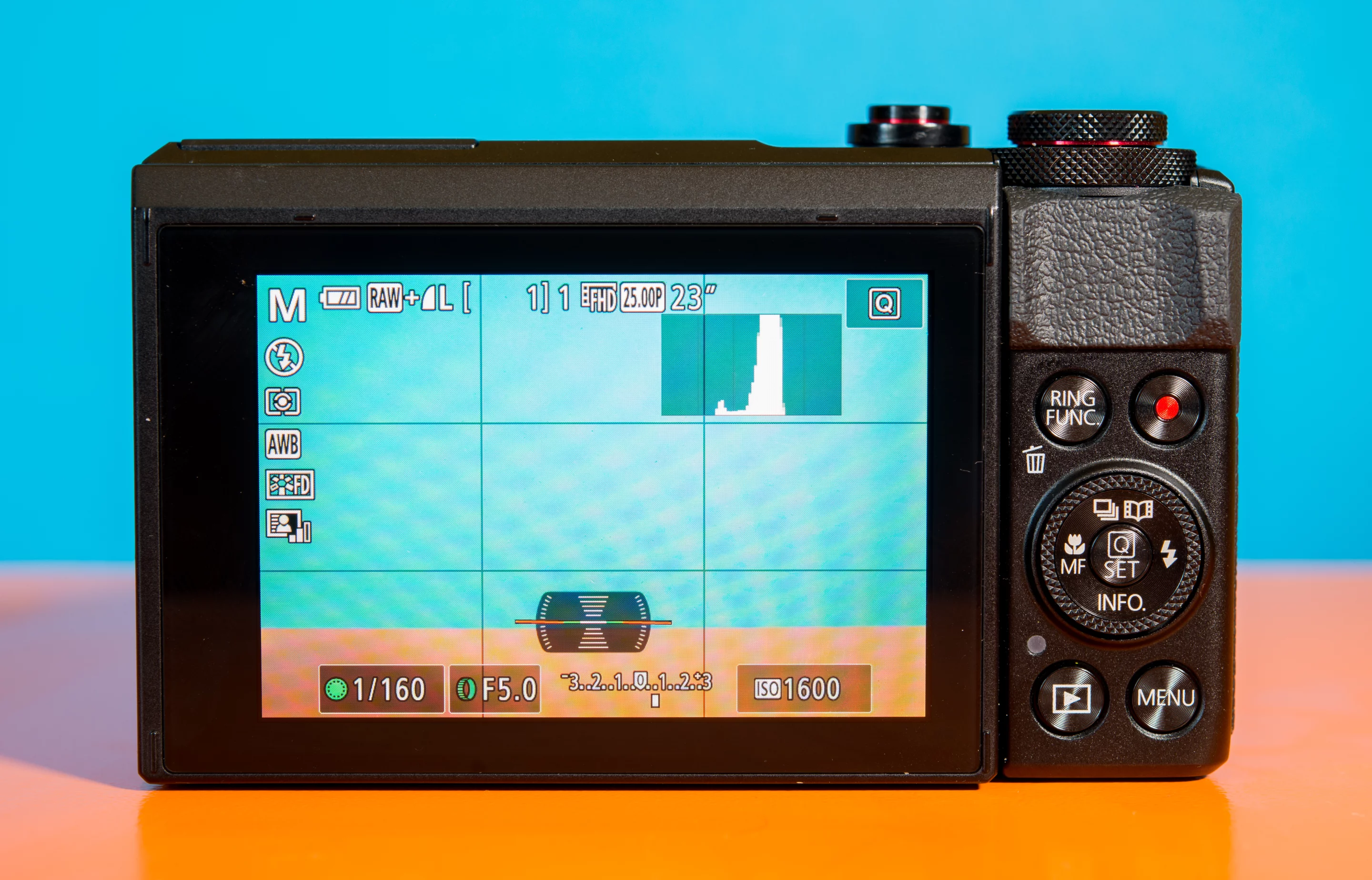 Users can take as much or as little control over the Canon Powershot G7X Mark II as they like