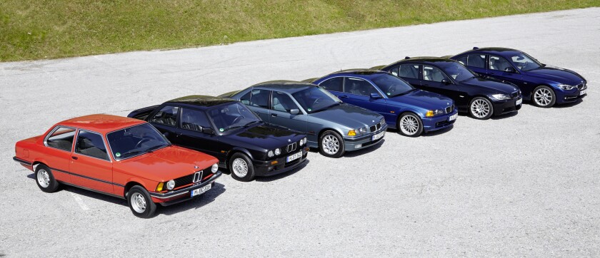 100 years of BMW: The impressive bloodline of the 3 Series on display