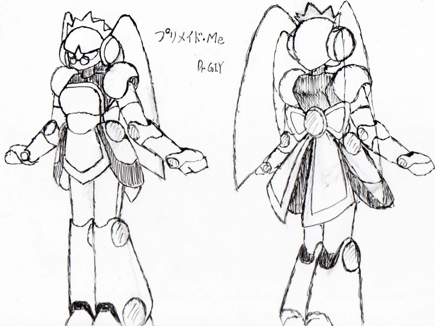 Dr. GIY's concept sketch of Pre-made Me (Photo: Dr. GIY)