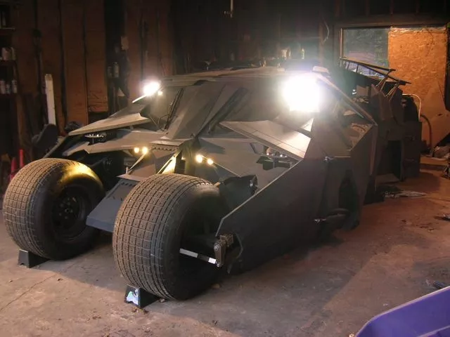 Bob Dullam's Batmobile Tumbler replica