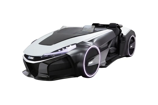 The Emirai 3 xDas concept is a design exercise in advanced in-vehicle technology