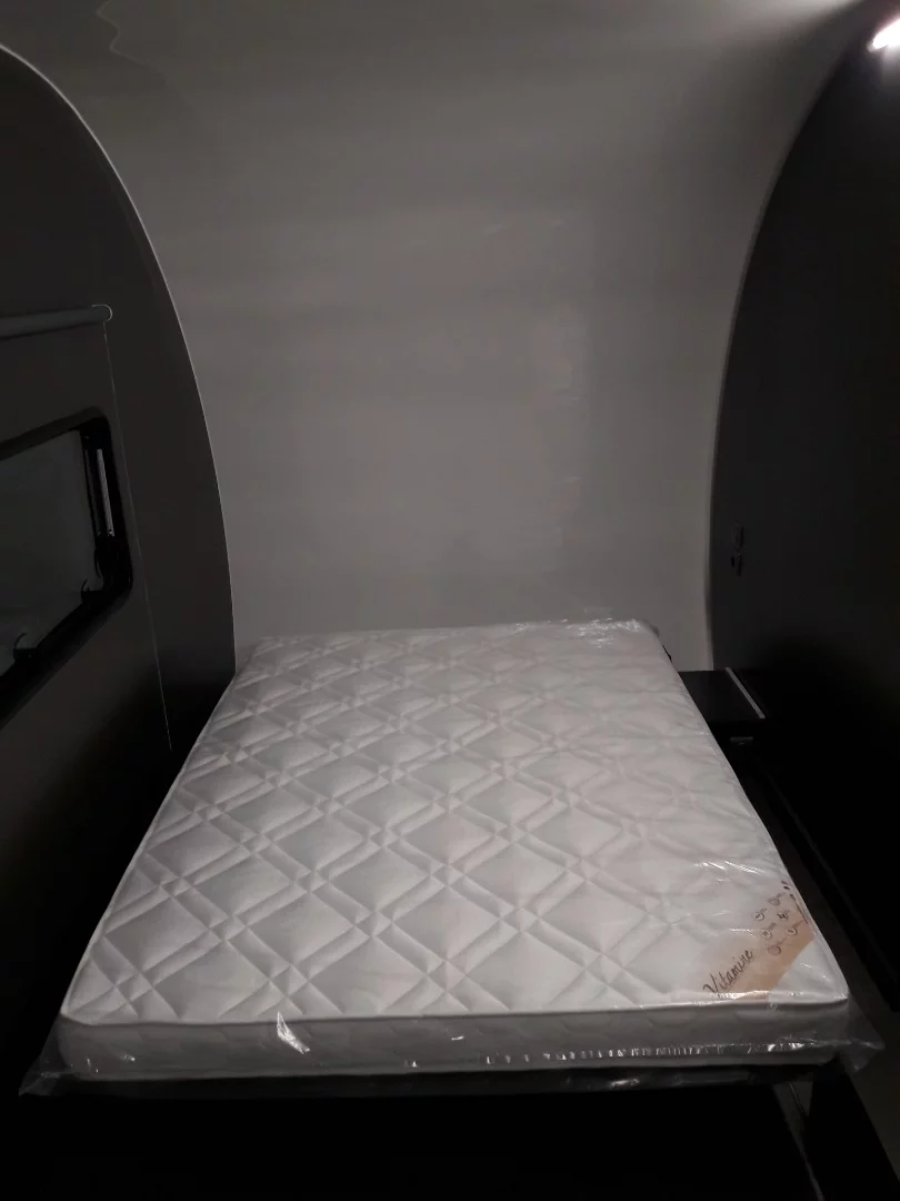 One bedroom has a double bed