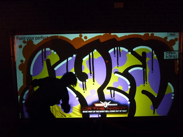 The YrWall Digital Graffiti Wall