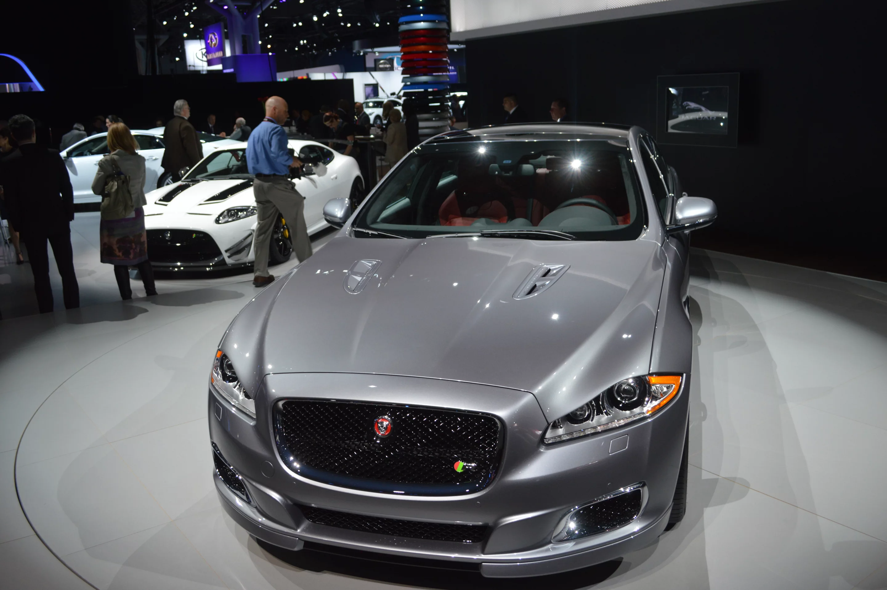 Jaguar XJR at the 2013 New York Auto Show