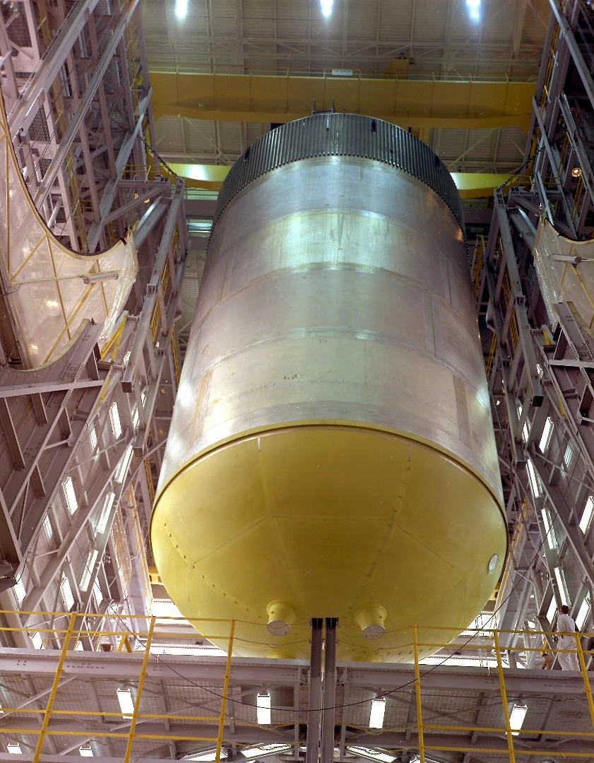 Saturn V S-IC stage liquid oxygen (LOX) tank