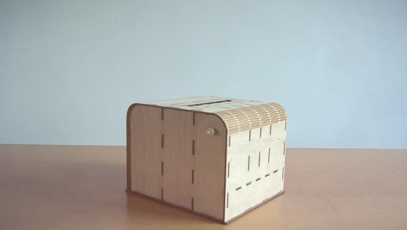 The Super Mega Mega Toaster looks like any other toaster, apart from being made out of wood