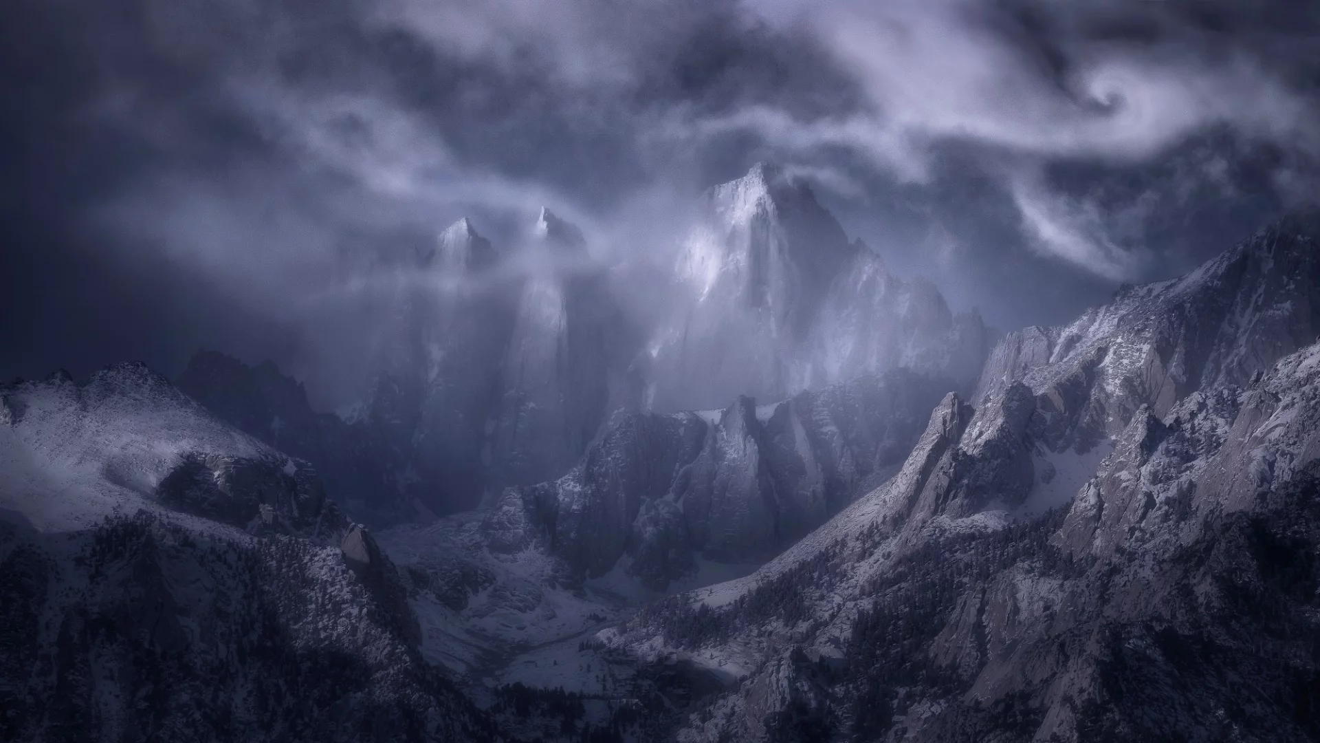 Mt Whitney, Lone Pine, California, USA. From the top 101 entries