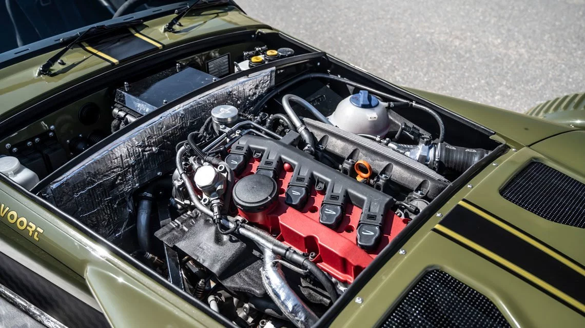 The 2.5-liter, 5-cylinder Audi motor is now tuned for 415 horsepower