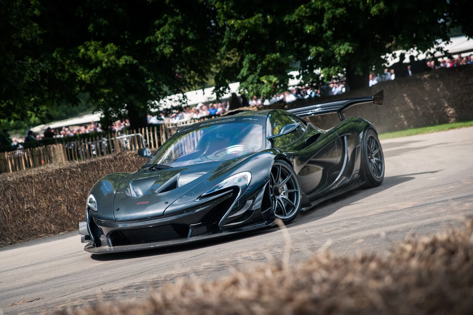The LM loses nothing from the P1 GTR's drama, but can be driven on the road