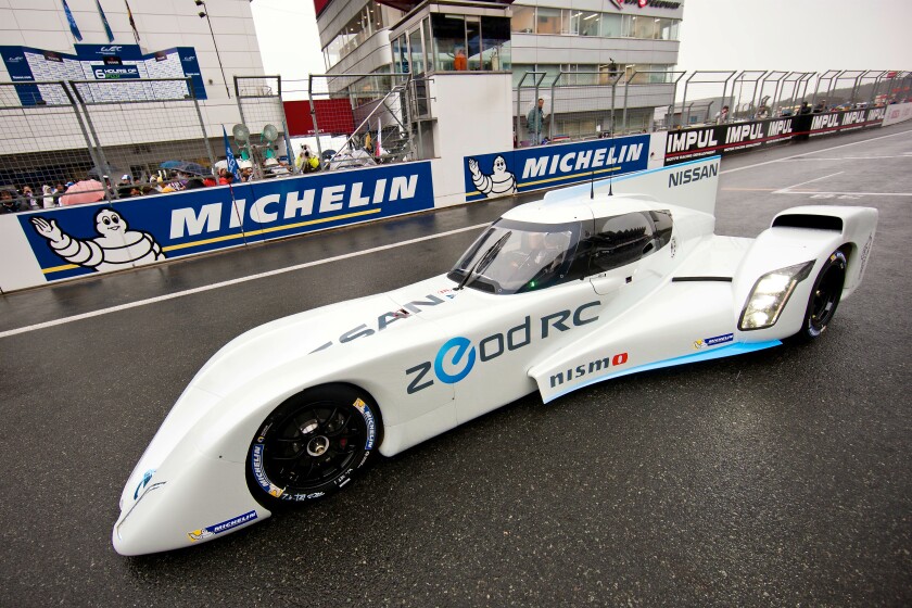 Nissan's ZEOD RC is not yet an outright contender, but stay tuned