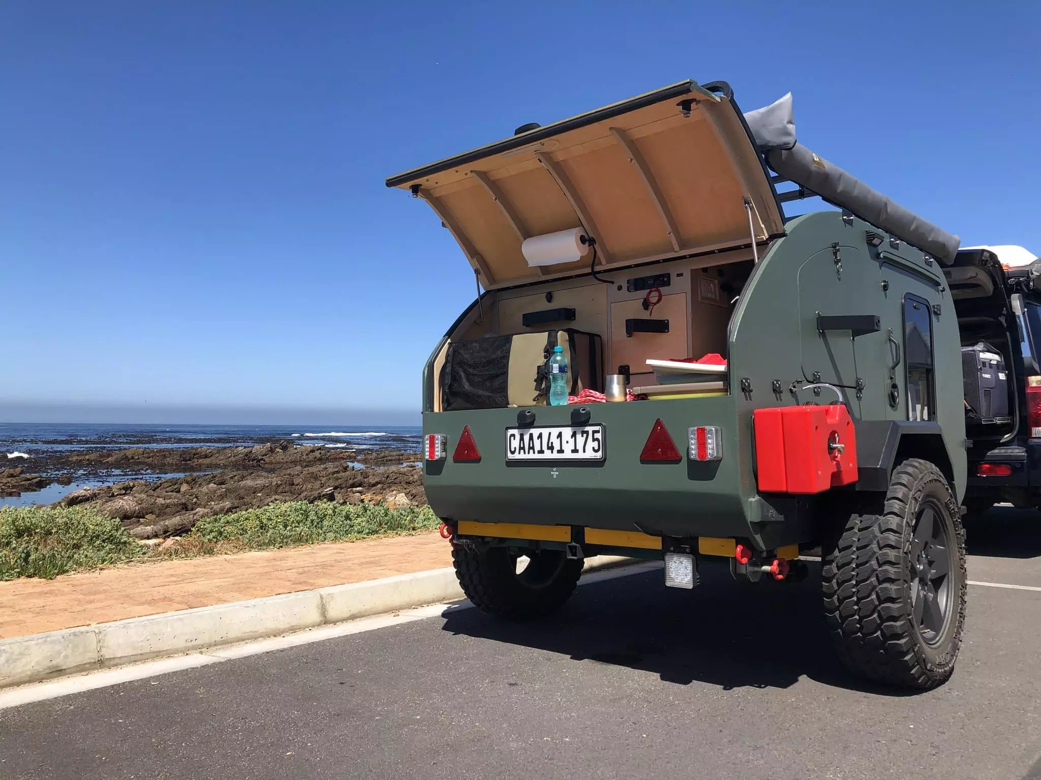 The full-width worktop makes the TDX a natural hauler