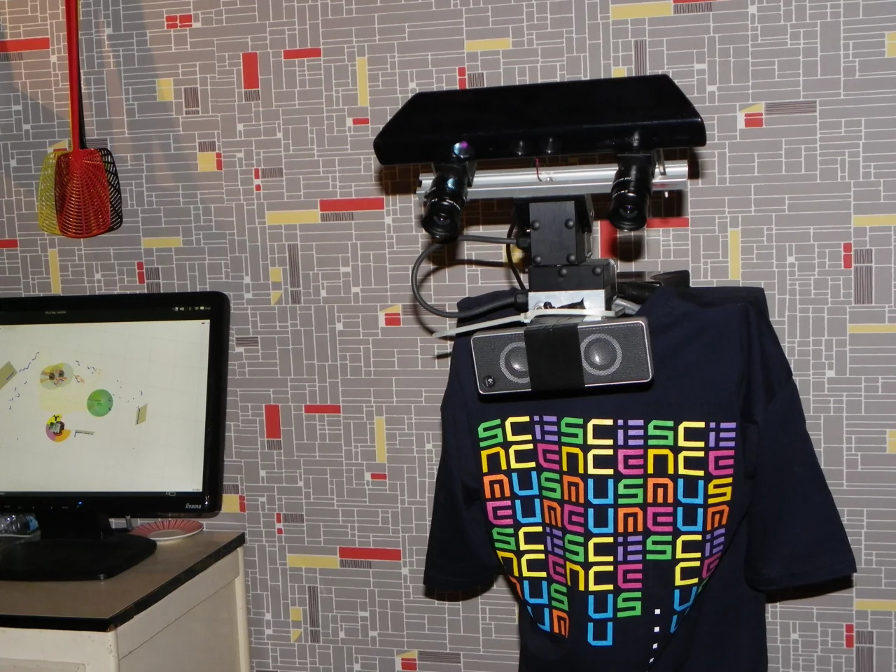 Dora the explorer has a Kinect for a head (Photo: Gizmag)