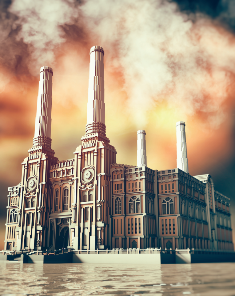 The BlockWorks Team’s Battersea (2013) – two builders, three million blocks, eight days