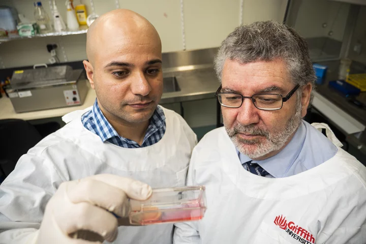 Luqman Jubair (left) and Nigel McMillan (right), researchers on the new study