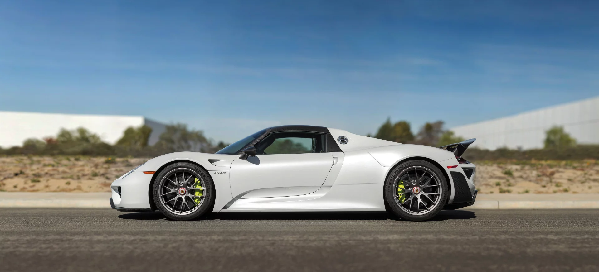 The 918 Spyder is one of the hypercars launched alongside the McLaren P1 and LaFerrari