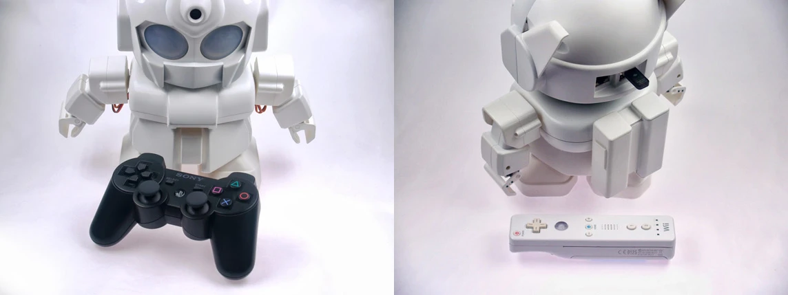 Developers can program the robot to function with common game controllers
