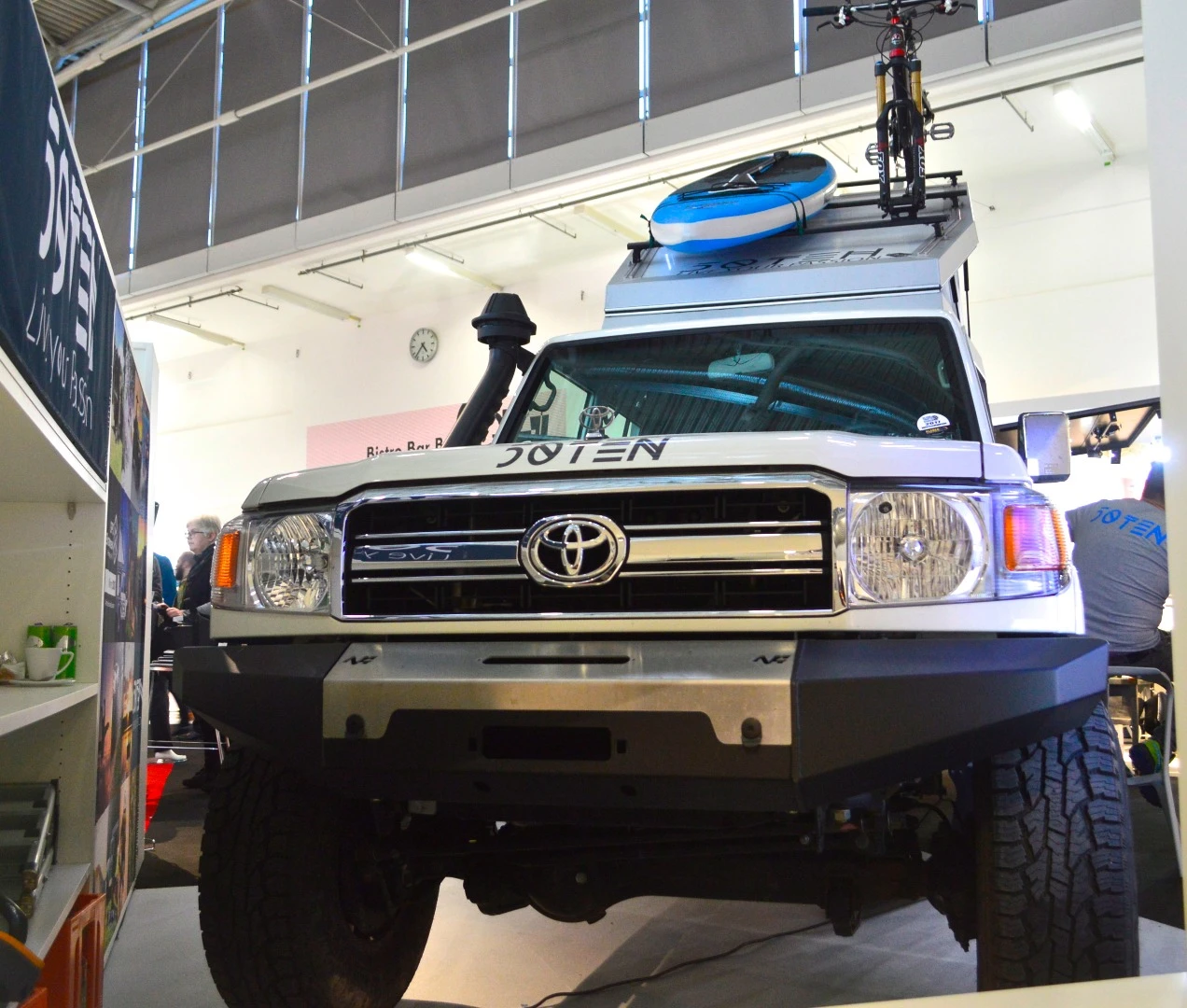 We'll be taking a closer look at the 50Ten expedition camper kit in the coming days