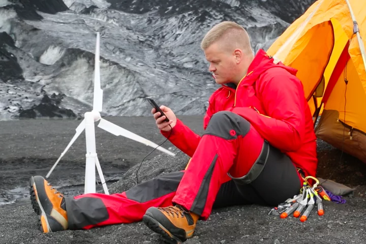 The portable Trinity 50 is the smallest of the Trinity line and weighs 1.4 lbs (0.65 kg)