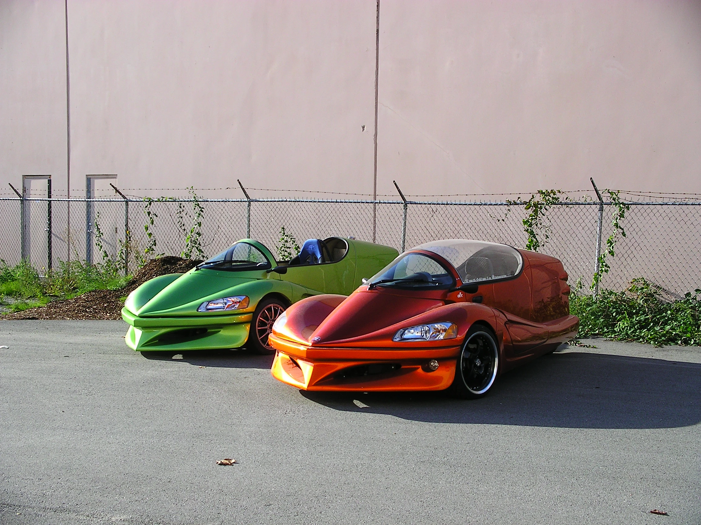 The Future Vehicle Technologies Ale', look-alike forerunner to the under-wraps eVaro