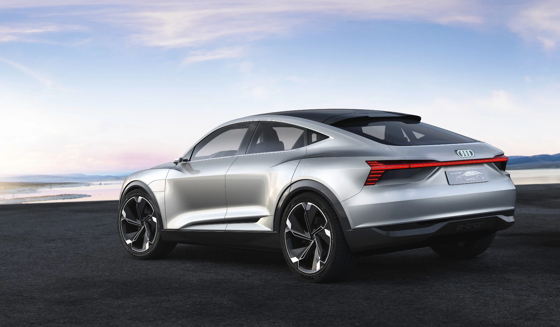 The Sportback's signature plunging roofline gives it a sportier, coupe-inspired look