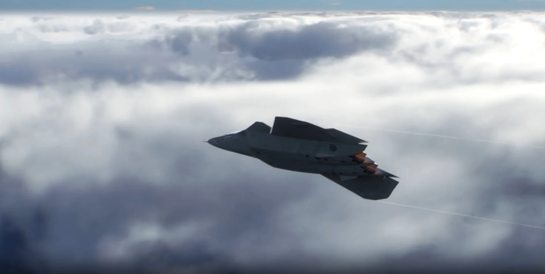 Le dessous du F-47 ? (Source : Pratt & Whitney)