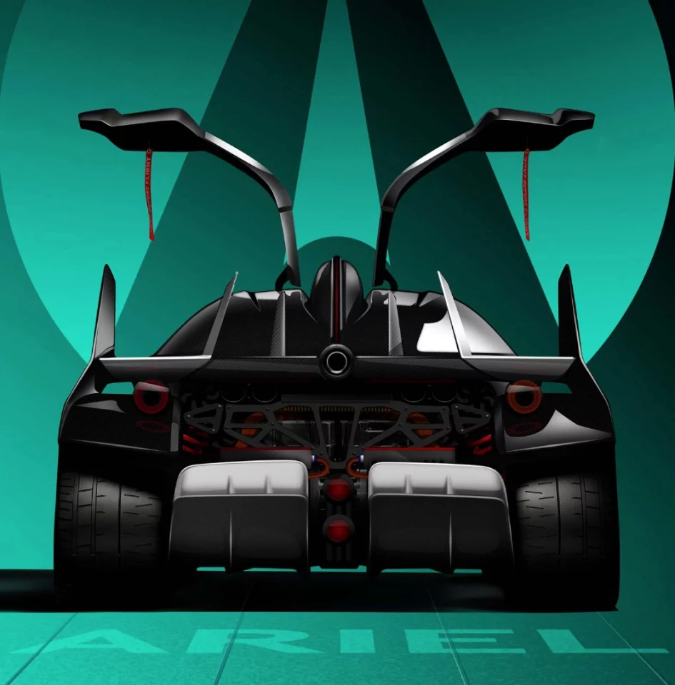 A render of the Ariel HIPERCAR