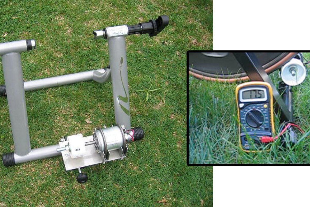 The Pedal-A-Watt Stationary Bike Power Generator: create energy and get fit The Pedal-A-Watt Stationary Bike Power Generator: create energy and get fit