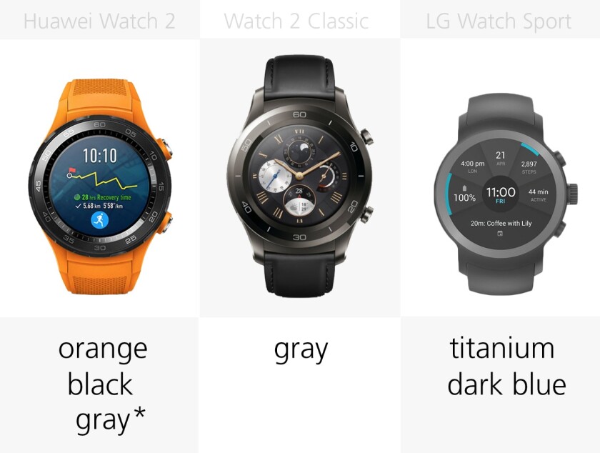 Color options