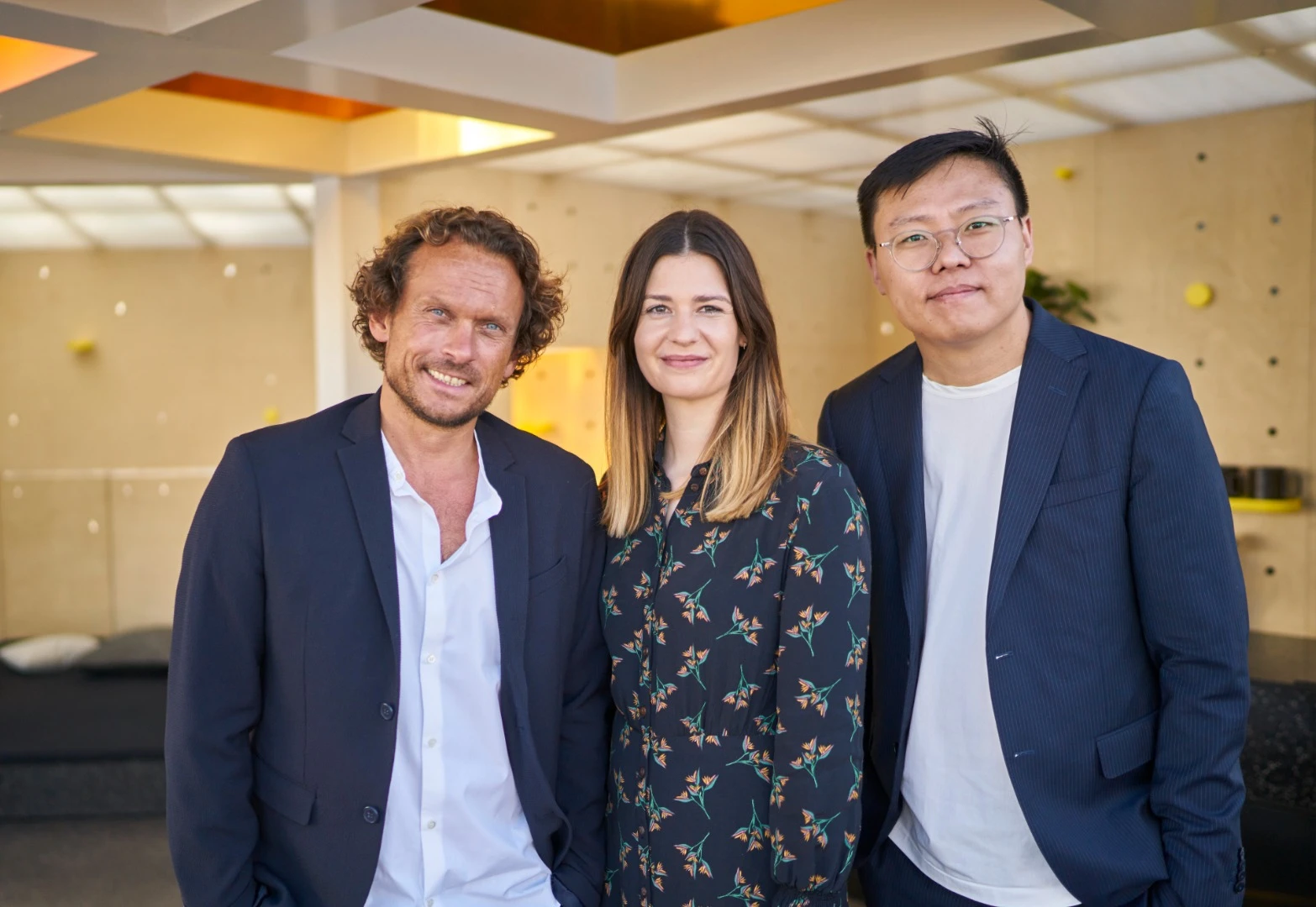 The Mini design team with local architect Dayong Sun